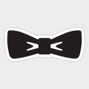 Black Bow Tie Sticker